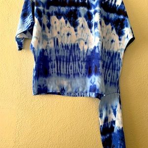 Michael Kors, size M, white blue and black